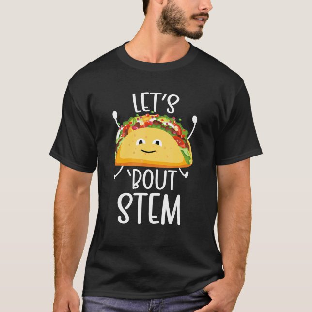 Camiseta Professor STEM Taco Engenharia de Tecnologia Cient (Frente)