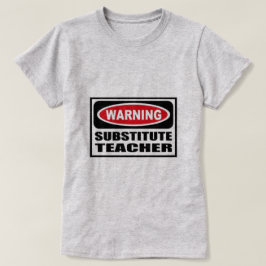 Camiseta Professor substituto de aviso