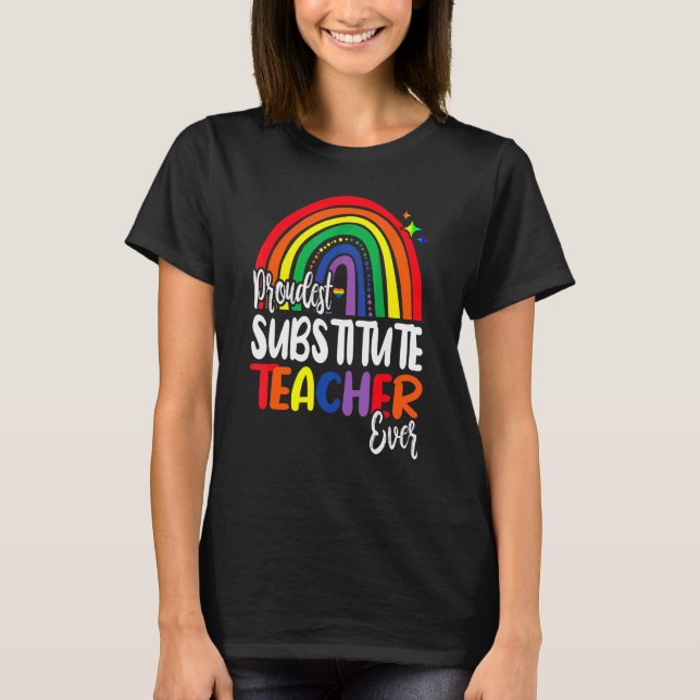 Camiseta Professor Substituto Mais Proferente De Todos Eu P (Frente)