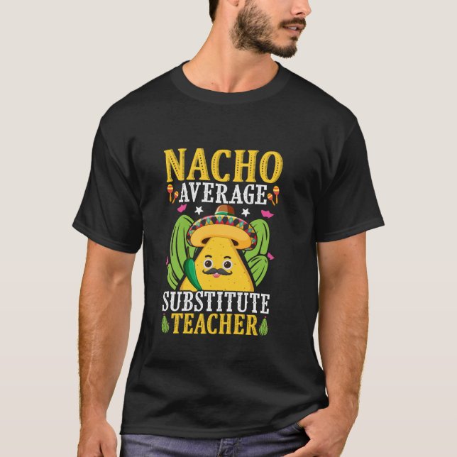 Camiseta Professor Substituto Nada Mediano (Frente)