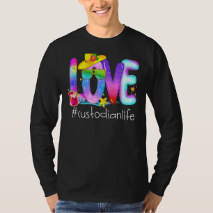 Camiseta Professor Summer Love Beach Summer Custodian Life