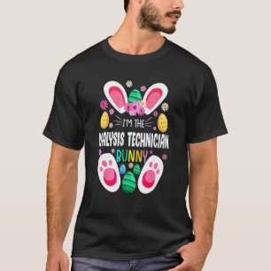Camiseta Professor Técnico de Diálise Bunny Dia de Páscoa R