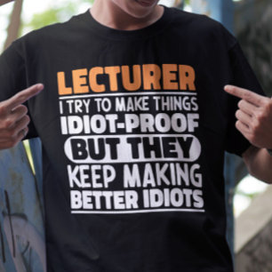 Camiseta Professor, Tento Engraçar As Coisas.