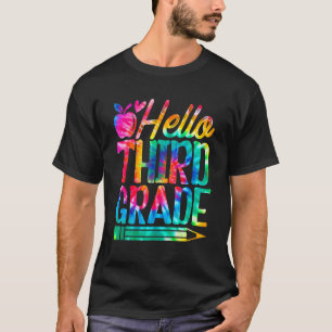 Camiseta Professor Tie Dye Aluno Alô Alô De Terceiro Grau D