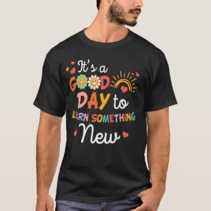 Camiseta Professor Vida Ensinando É Um Bom Dia Aprender Som