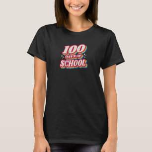 Camiseta Professor Vintage Ou Estudante 100º Dia Da Escola