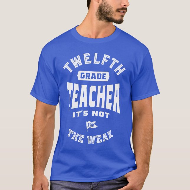 Camiseta Professora 12 Não é para os fracos (Frente)