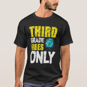 Camiseta Professora Acadêmica Do 3º Ano Vibes De Volta À Es