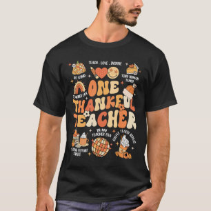 Camiseta Professora Ação de Graças Um Professor Fall Aut