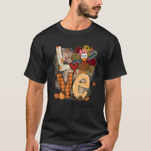 Camiseta Professora Adoradora de Ação de Graças Ama Profess