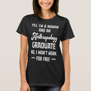 Camiseta Professora Antropóloga em Antropologia