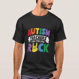 Camiseta Professora Autismo Sensibilização Professora para 