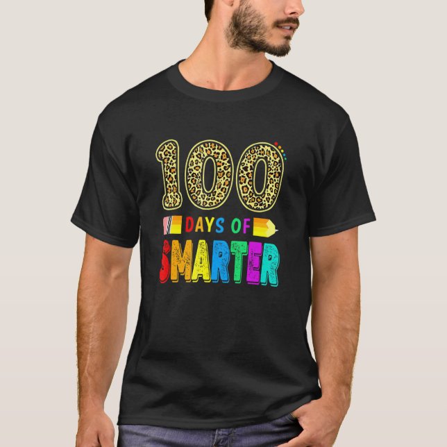 Camiseta Professora Bela 100 Dias Mais Inteligente Ou Estud (Frente)