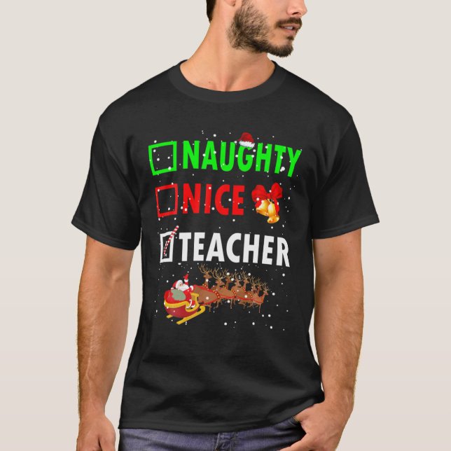 Camiseta Professora Bela e Doida Professora Engraçada Papai (Frente)