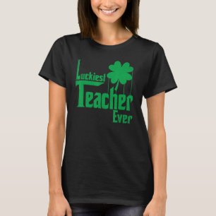 Camiseta Professora Clássica De Sorte De Rua De Vida De Pro