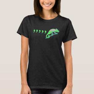 Camiseta Professora Comma Chameleon 80 s 1