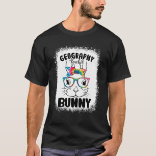 Camiseta Professora Cony Face Geografia Óculos de Professor