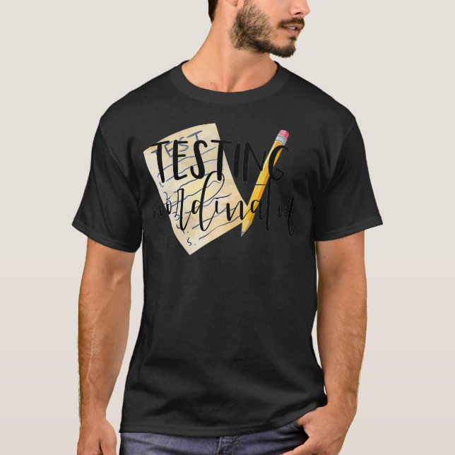Camiseta Professora Coordenadora de Testes Escolares (Frente)