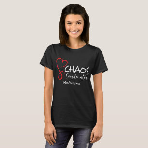 Camiseta Professora Coordenadora do Caos