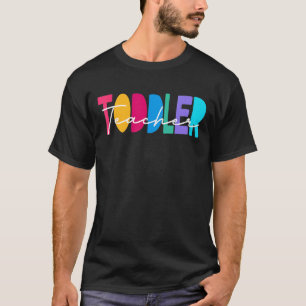 Camiseta Professora Cute Toddler Provedora De Cuidados De D