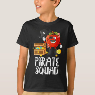 Camiseta Professora Da Apple Engraçada Do Esquadrão Pirata