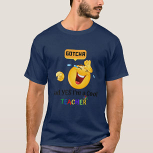 Camiseta Professora da Brincadeira do Dia dos Padrões de ab