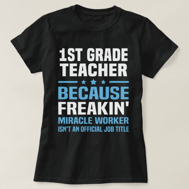 Camiseta Professora Da Classe 1rua (Frente do Design)