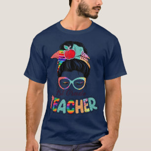 Camiseta Professora Da Classe 1rua Engraçada Engraçada Mulh