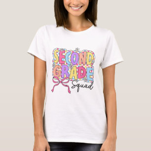Camiseta Professora da Equipe da Segunda Série Menina Coque
