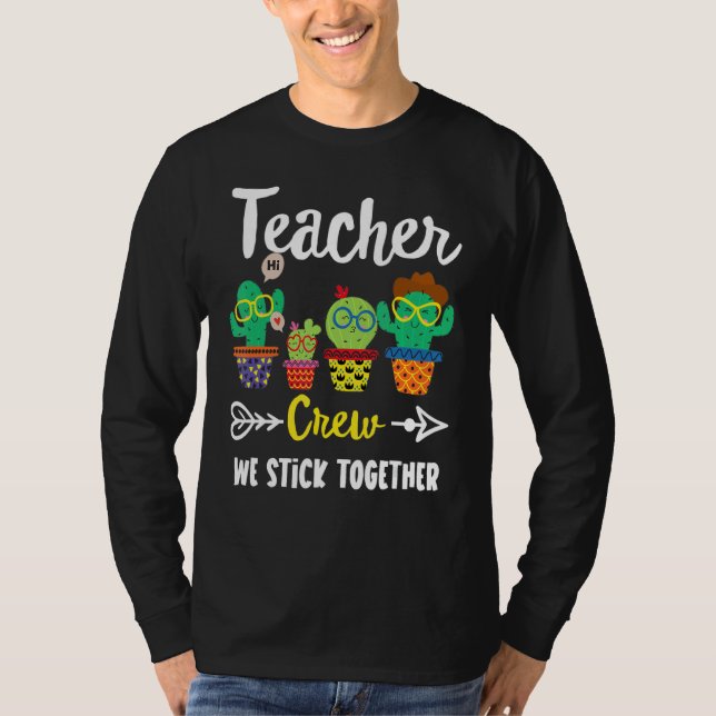Camiseta Professora da Equipe de Cactus na Escola de Tripul (Frente)