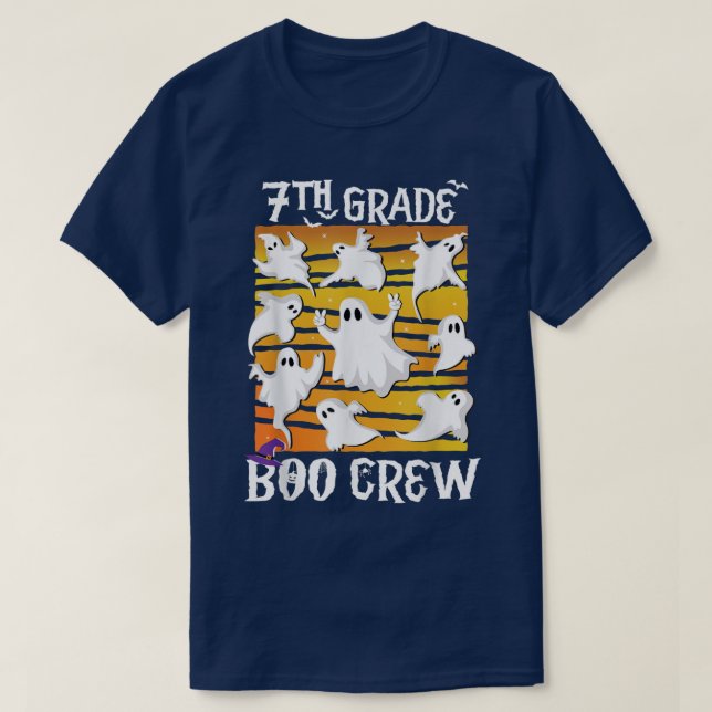 Camiseta Professora da Equipe de Professores de 7 Grau Boo  (Frente do Design)