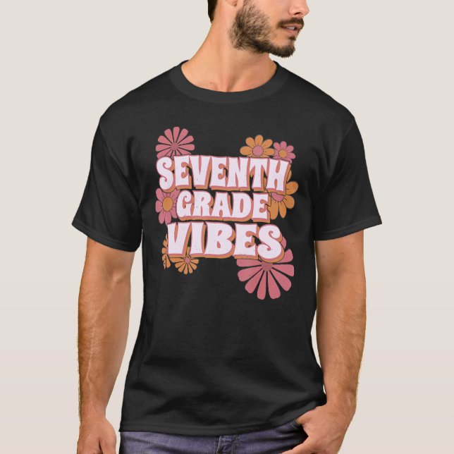 Camiseta Professora da Equipe do 7 Grau Vibes Retro 7º Grau (Frente)