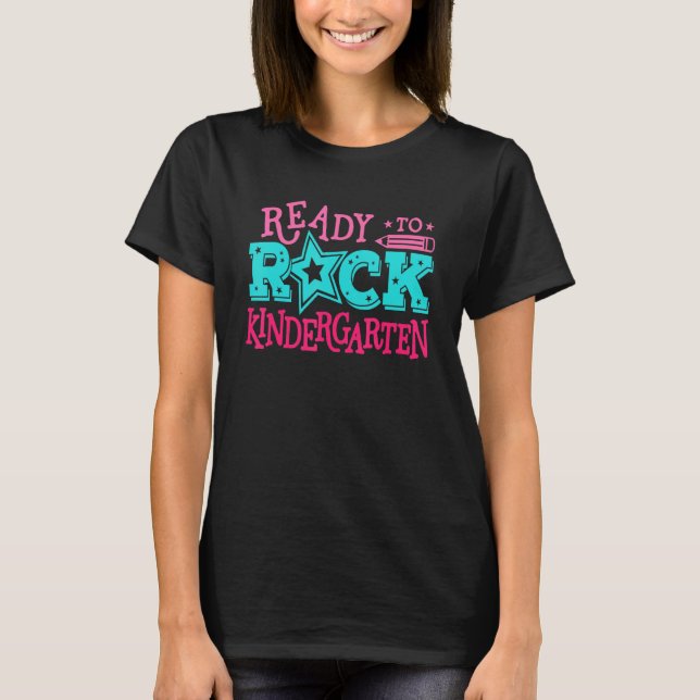 Camiseta Professora Da Equipe Do Rock Kindergarten No Prime (Frente)
