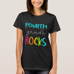 Camiseta Professora da Equipe Rocks do 4º ano