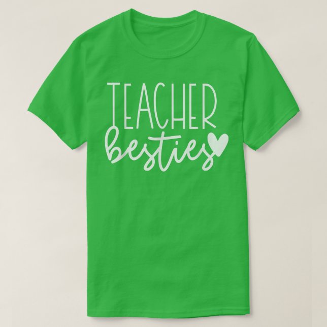 Camiseta Professora Da Escola Bestie De Volta À Escola 2022 (Frente do Design)