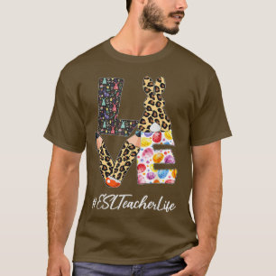Camiseta Professora da ESL Adorava Lápis Dia da Páscoa Bunn