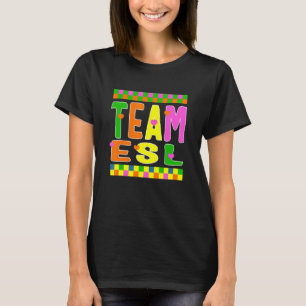 Camiseta Professora da ESL Cottagecore Equipe de AEP Eng.
