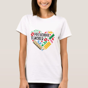Camiseta Professora da pré-escola