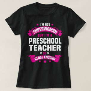 Camiseta Professora da pré-escola