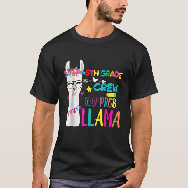 Camiseta Professora Da Tripulação De 6 De Volta À Escola No (Frente)