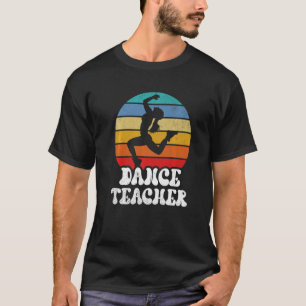 Camiseta Professora Dançarina Dançando Ensinador Classe Pre