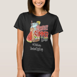 Camiseta Professora de acolhimento de crianças em serviço V