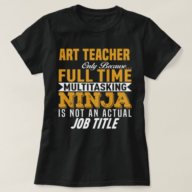 Camiseta Professora de Arte (Frente do Design)