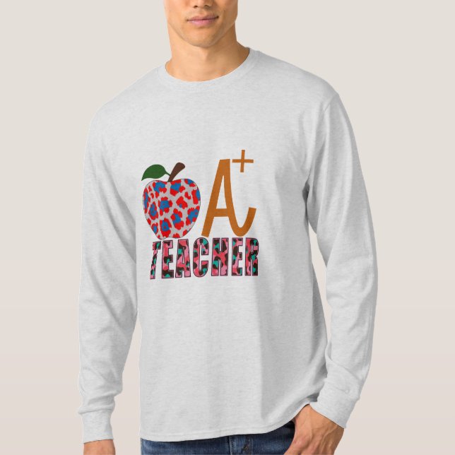 Camiseta Professora de Arte Apple A Mais Professora (Frente)