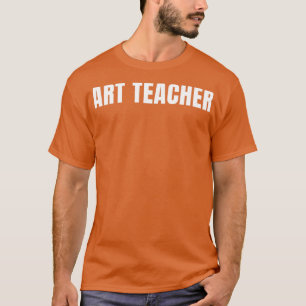 Camiseta Professora De Arte Engraçado Profissão De Título D