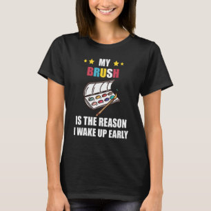 Camiseta Professora de Arte Meu Pinheiro da Paleta de Pintu