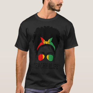 Camiseta Professora de Arte Mulheres Africanas História Neg