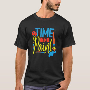 Camiseta Professora de Arte Pintura Escola de Artesanatos d