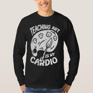 Camiseta Professora de Arte - Roupa de Ensino para Homens M