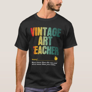 Camiseta Professora de Arte Semana de Apreciação de Volta à